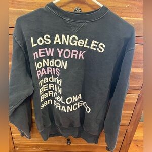Anine Bing city love sweatshirt
